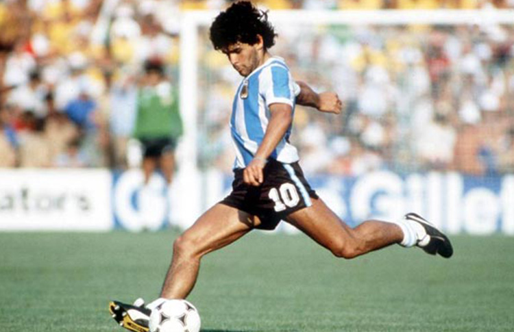 A 40 años de los dos primeros goles de Maradona en una Copa del&nbsp;Mundo