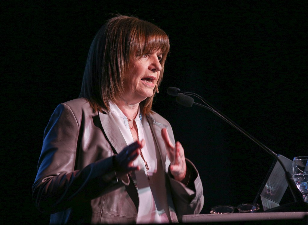 Patricia Bullrich sostuvo que “si se pierde el control”, el Gobierno “tiene que pedir el estado de&nbsp;sitio”