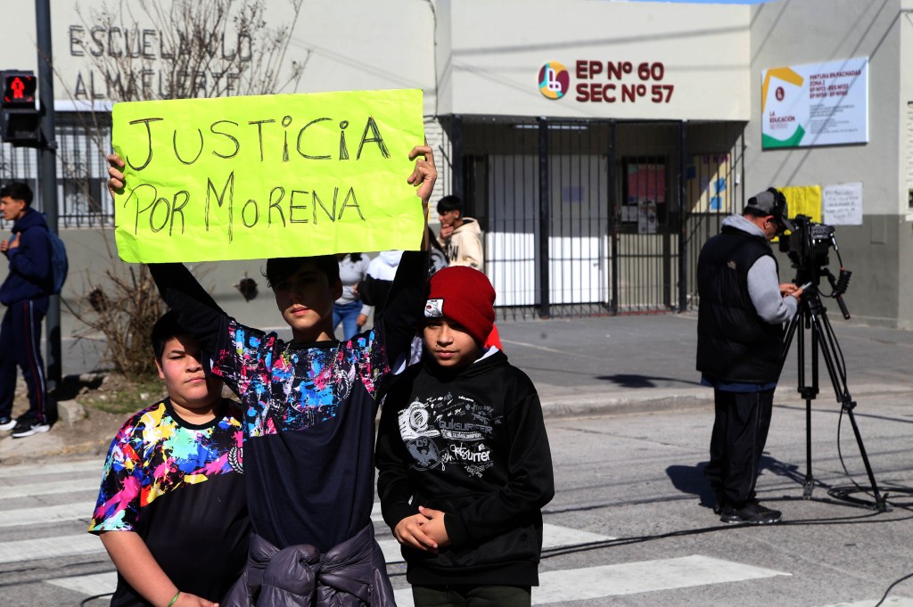 El pedido de la abuela de Morena: «Por favor, que se ocupen de solucionar el tema de la&nbsp;inseguridad»