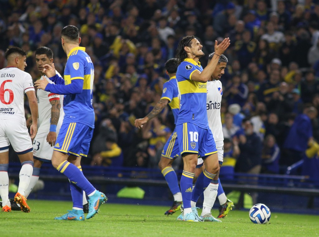 Cavani tras su debut en Boca: «Quería vivir esta&nbsp;experiencia»