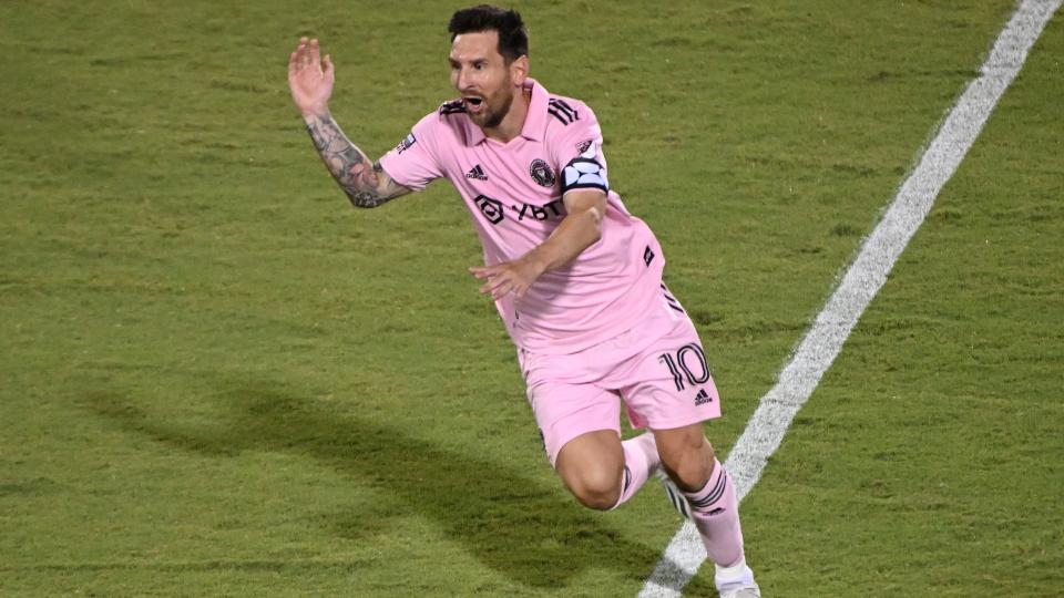 El Inter Miami le ganó al FC Dallas con doblete de Messi y se metió en los cuartos de final de la Leagues&nbsp;Cup