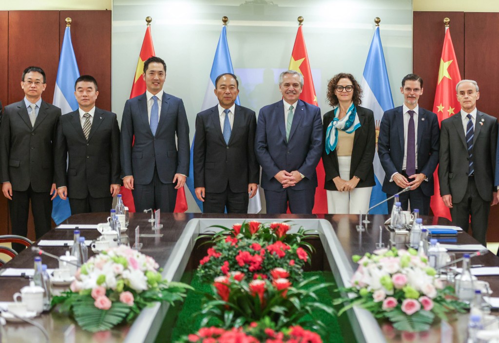Alberto Fernández se reunió con el alcalde de la ciudad de&nbsp;Shanghai