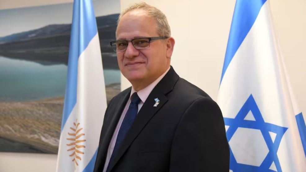 El embajador de Israel agradeció el mensaje del Gobierno y descartó situaciones de riesgo en la&nbsp;Argentina