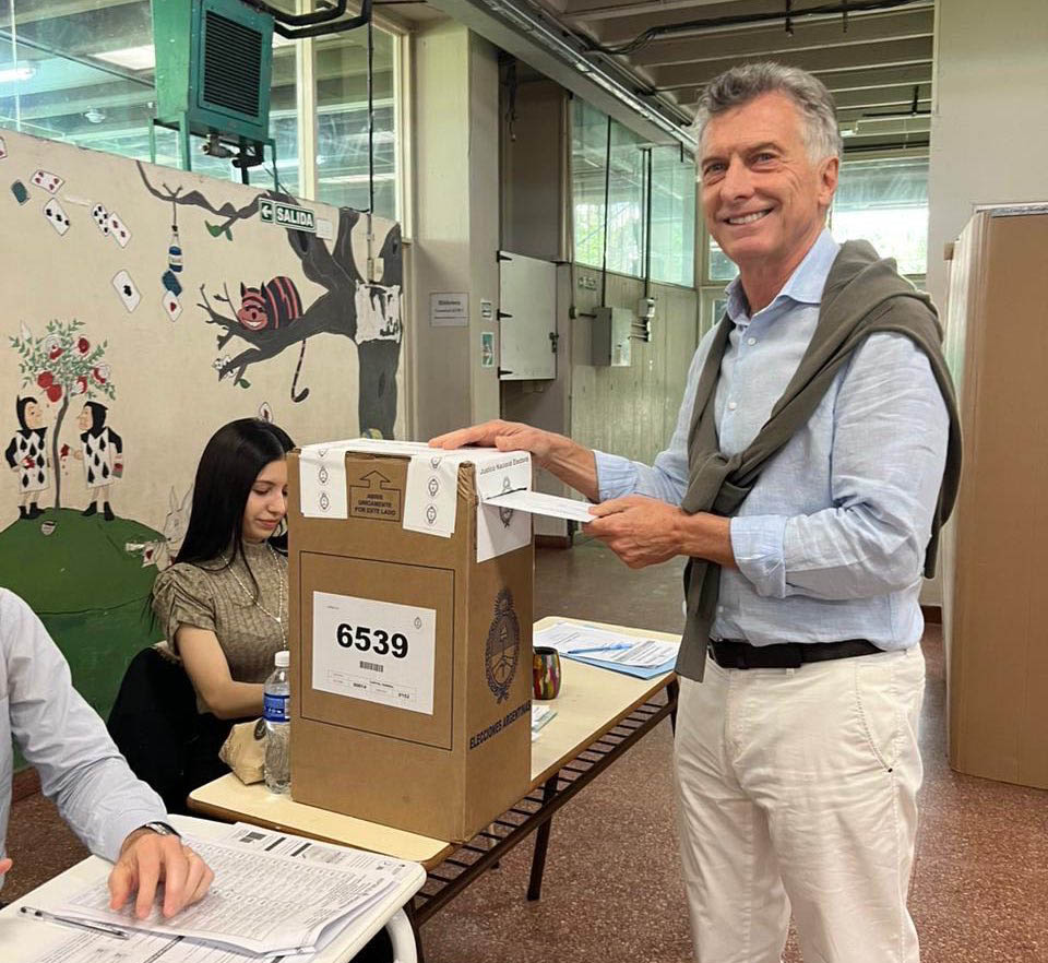 Macri: «Es un día para festejar porque podemos expresarnos en&nbsp;libertad»