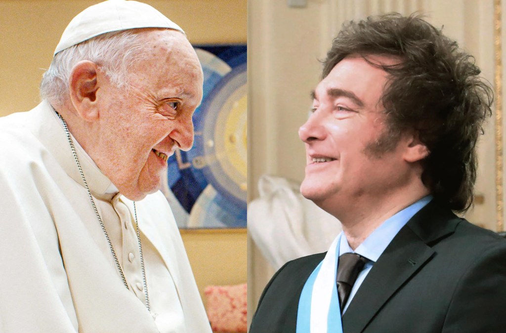 El papa Francisco recibiría a Javier Milei el 11 de&nbsp;febrero