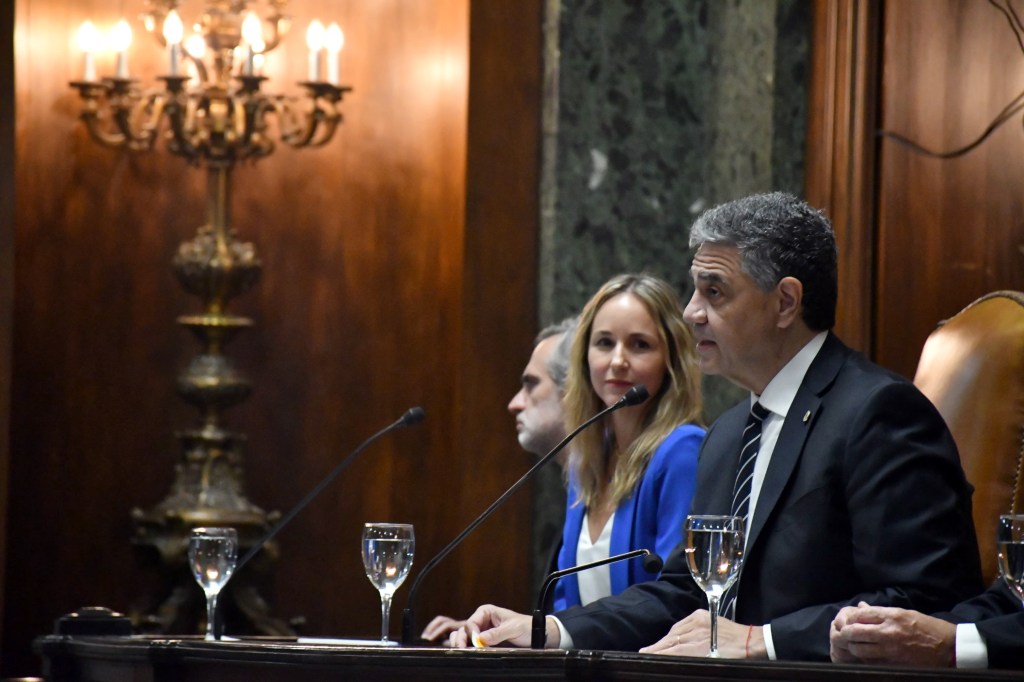 Jorge Macri abrió las sesiones ordinarias de la Legislatura y pidió «salir del piloto automático y dar nuevas&nbsp;discusiones»